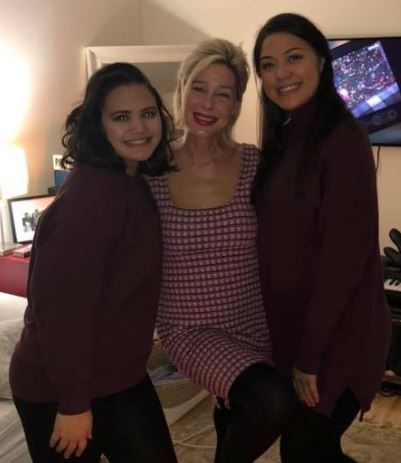 Audrey Lokelani Fualaau with her mother Mary Kay Letourneau and sister
